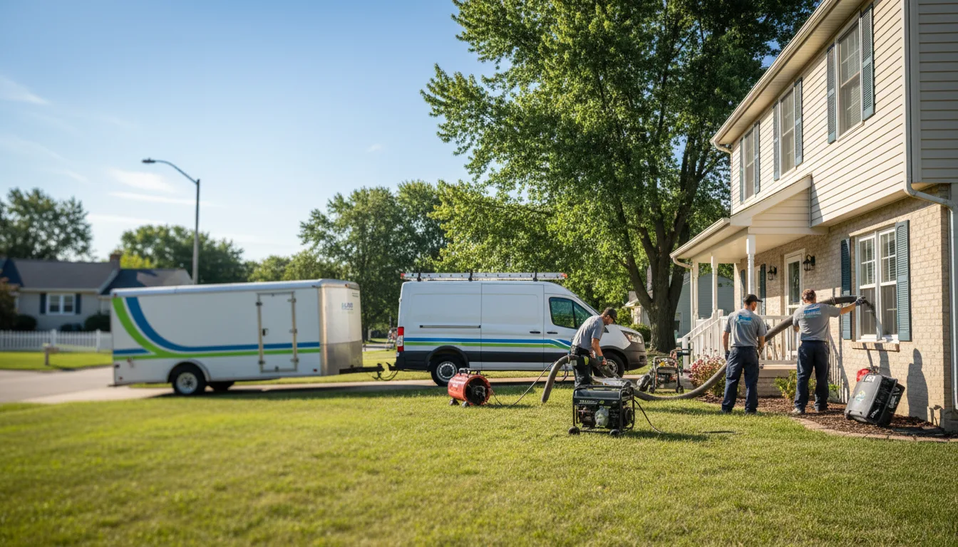 Flooded Basement Restoration And Cleanup With Repair in Lone Rock, WI near me